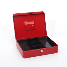 Wholesale 12 inch Portable Money Box with Key Lock Cash Box  for Home and Office
